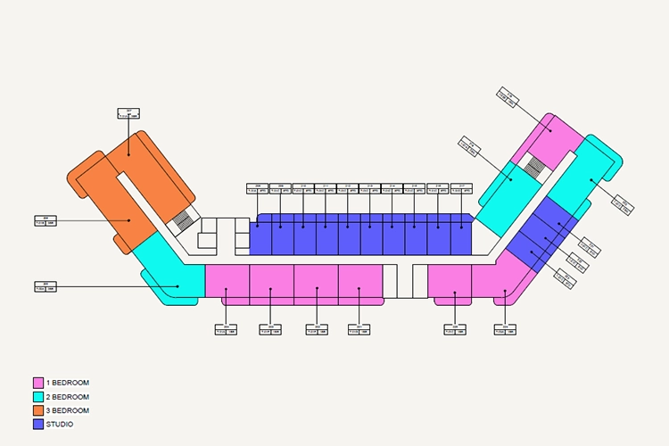 Azizi Abraham Site Layout