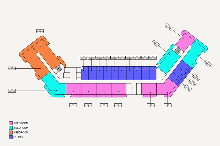 Azizi Abraham Site Plan