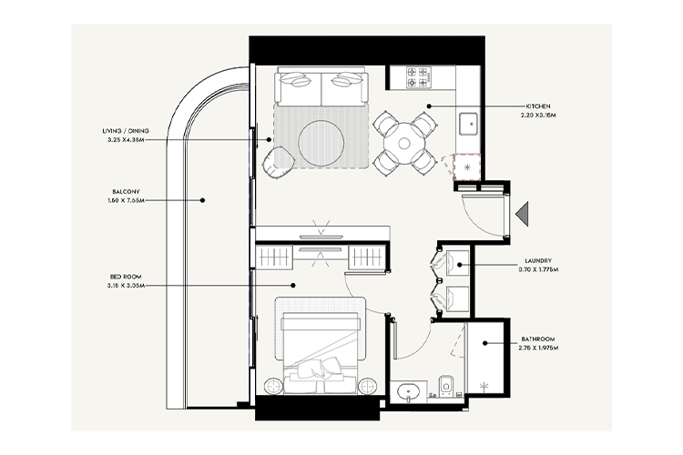 Azizi Amber Floor Plan