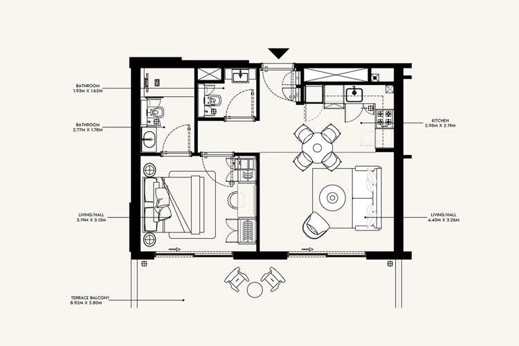 Azizi Jewel Floor Plan