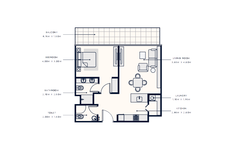 Azizi Riviera Floor Plan