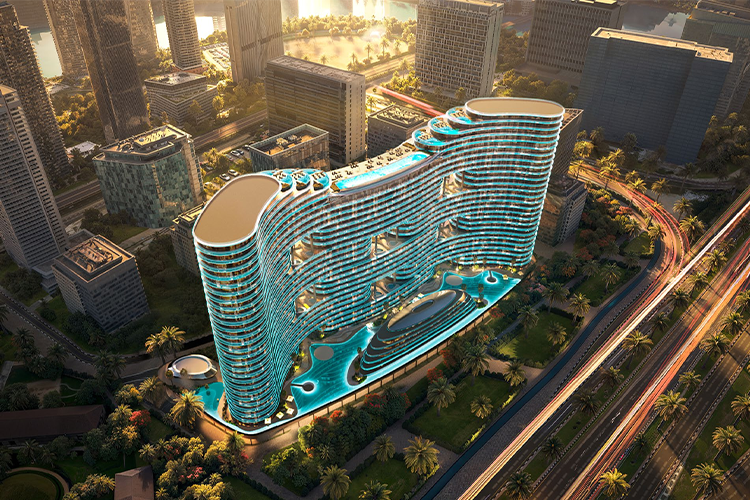 Binghatti Aquarise Clubhouse