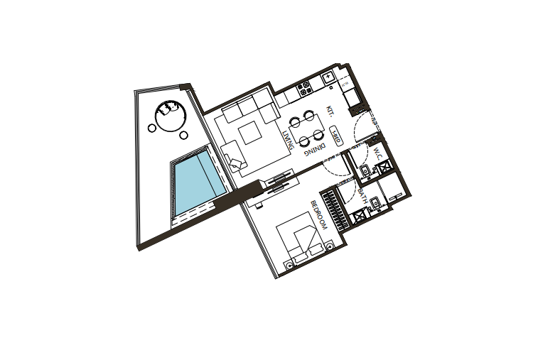 Binghatti Grove Site Layout