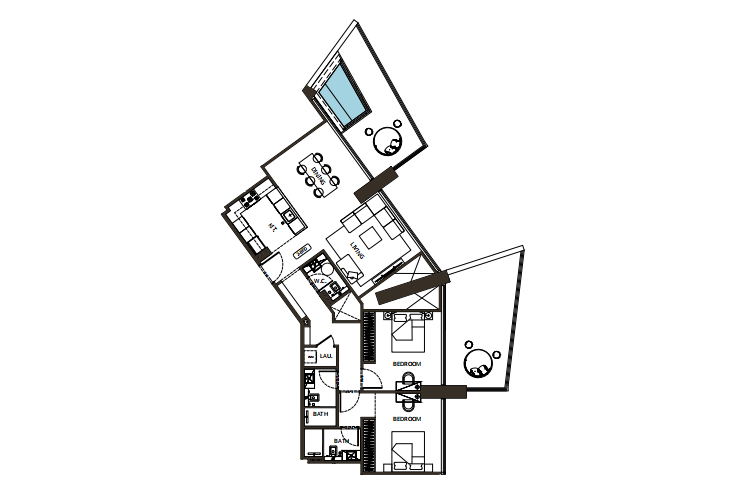 Binghatti Grove Floor Plan