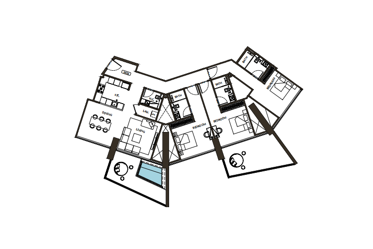 Binghatti Grove Site Plan