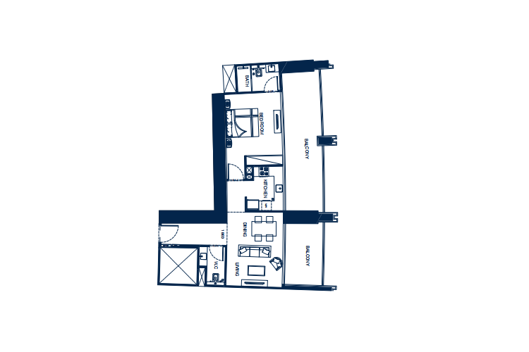 Binghatti Skyrise Floor Plan