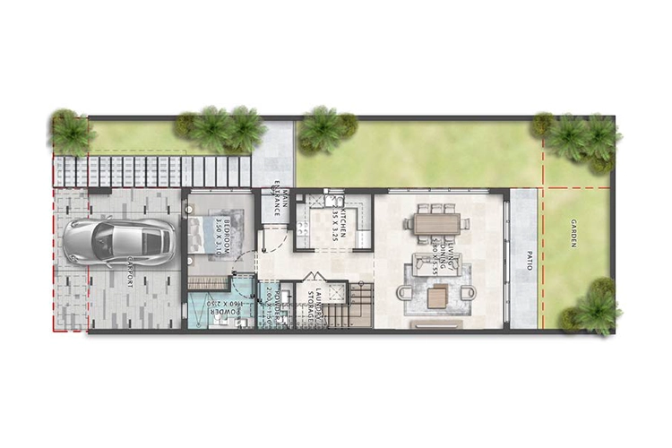 Damac Islands Site Layout