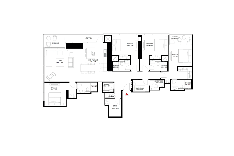 Sobha One Floor Plan