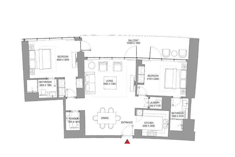 Sobha Seahaven Floor Plan