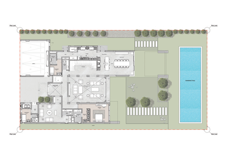 Sobha Siniya Island Site Layout