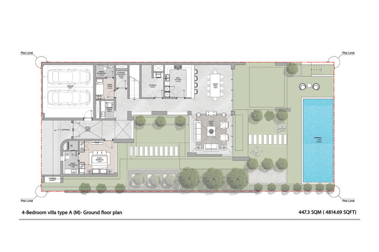 Sobha Siniya Island Floor Plan