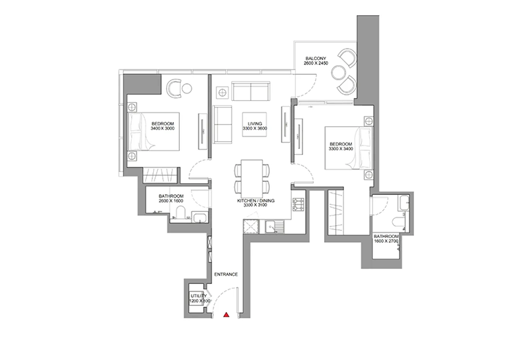 Sobha Skyscape Crescent Site Plan