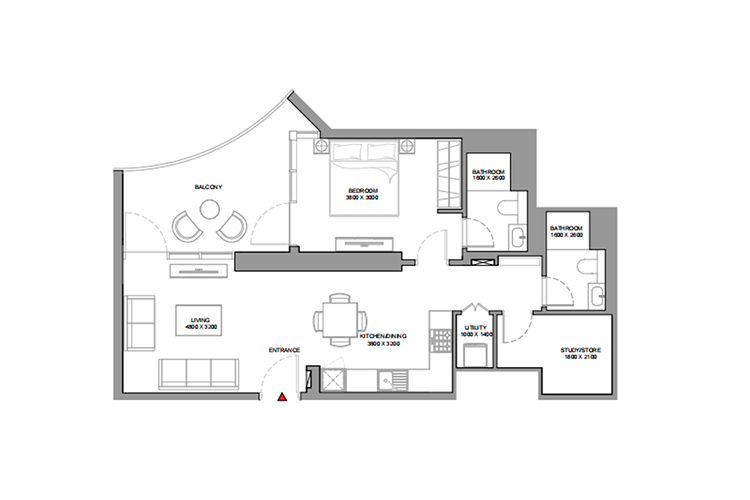 Sobha Skyvue Floor Plan