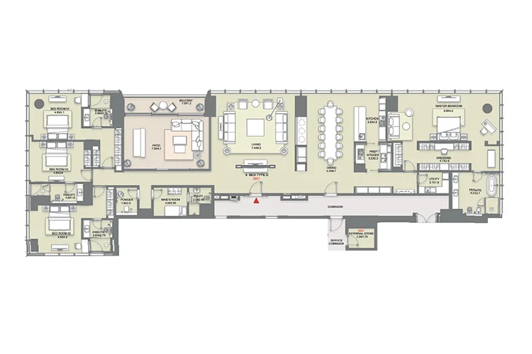 The S Tower Site Layout