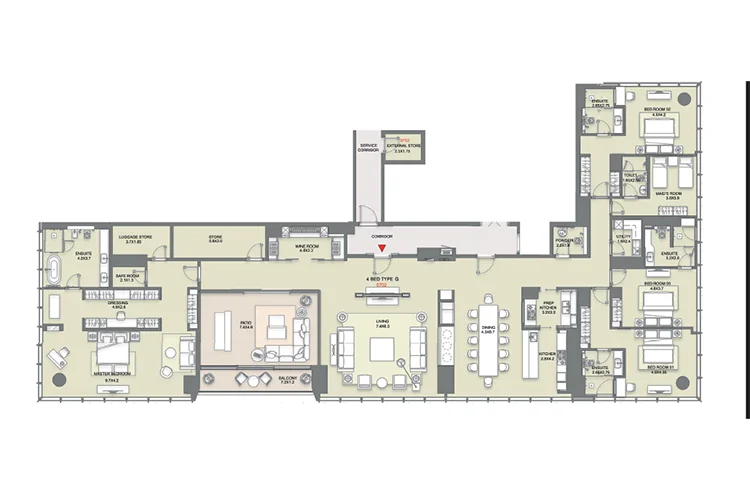 The S Tower Site Plan