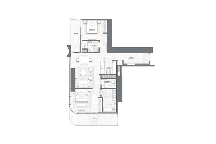 Trump Tower By Dar Global Site Layout